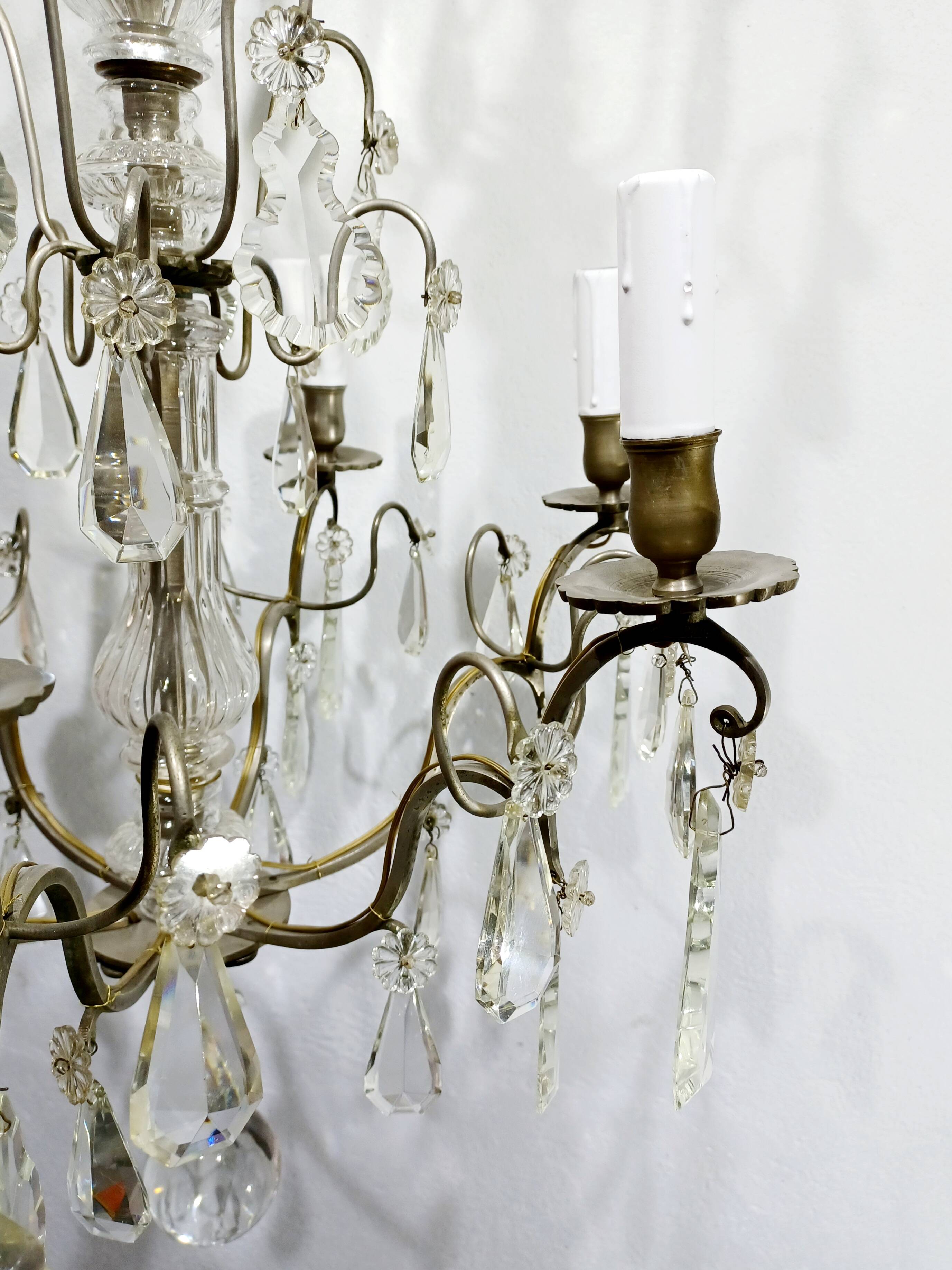 6 Light Crystal Chandelier