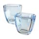Pair of Strombergshyttan crystal  ases
