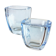 Pair of Strombergshyttan crystal  ases