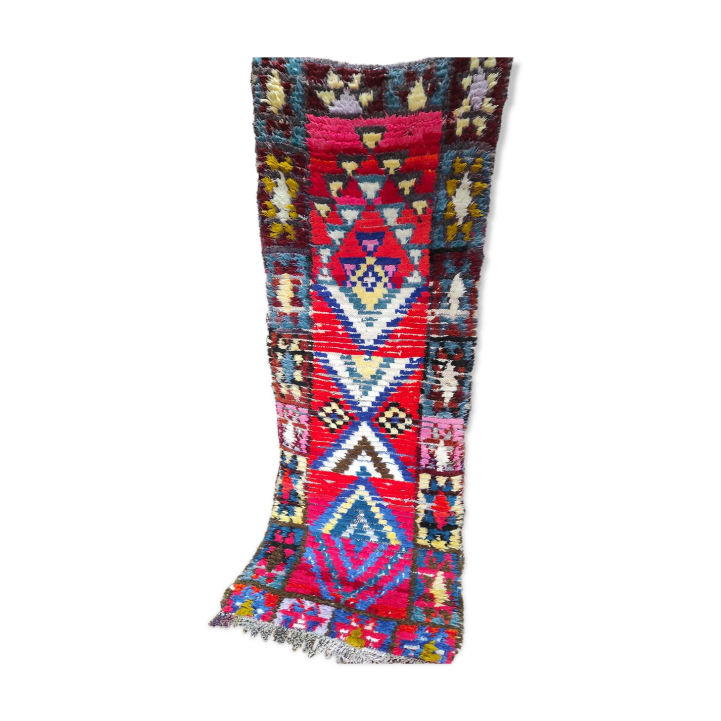 Ancient Berber carpet 190x230cm