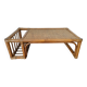 Large vintage serving tray, rattan and wicker - Indonesia - 1950s/1960s