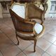 Salon Louis XV three pieces in golden wood