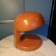 Scandinavian table lamp in solid wood