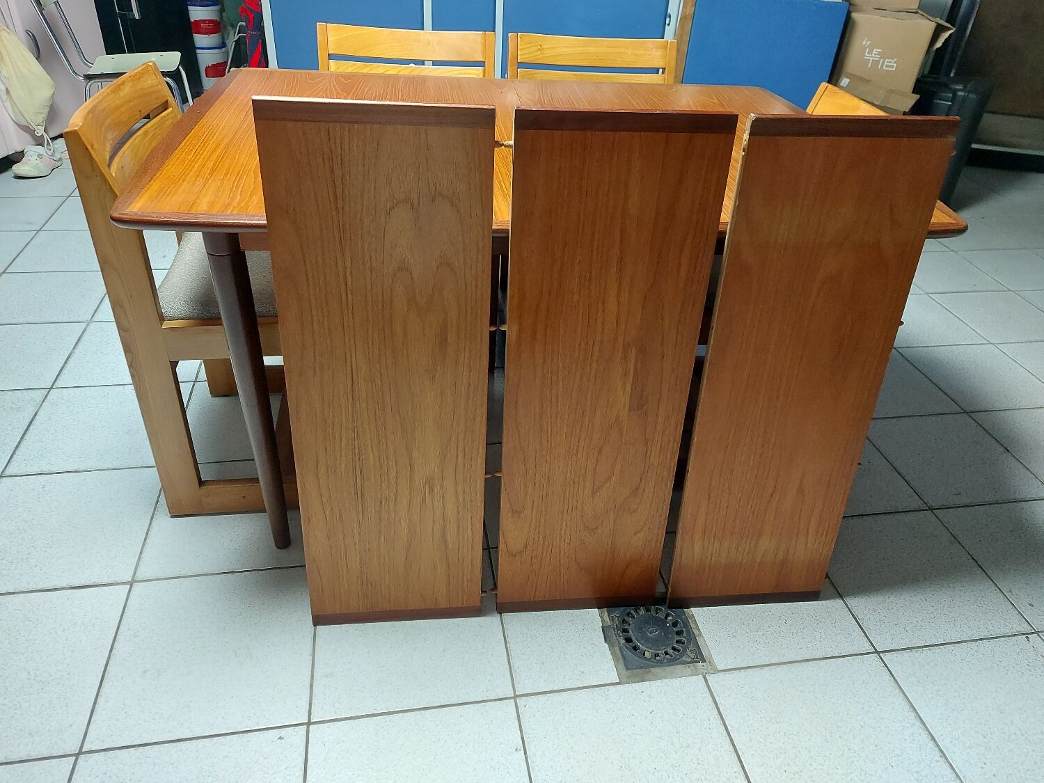 Dining table, Scandinavian style, Gustave Bahus