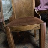 Art Deco table and 6 chairs from the 1930s