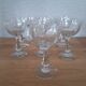 Wine guilloche glasses from the years 1900/1903.