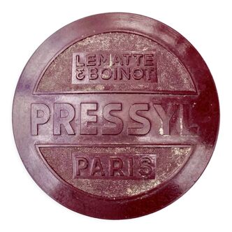 Boite en bakelite lematte & boinot pressy art déco moderniste vintage années 30
