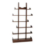 Vintage brutalist shelving unit bookcase 1970s