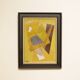 Geometric abstraction by Maurice Miot signed Melito.