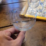 Cut-out balloon glasses — 1960s