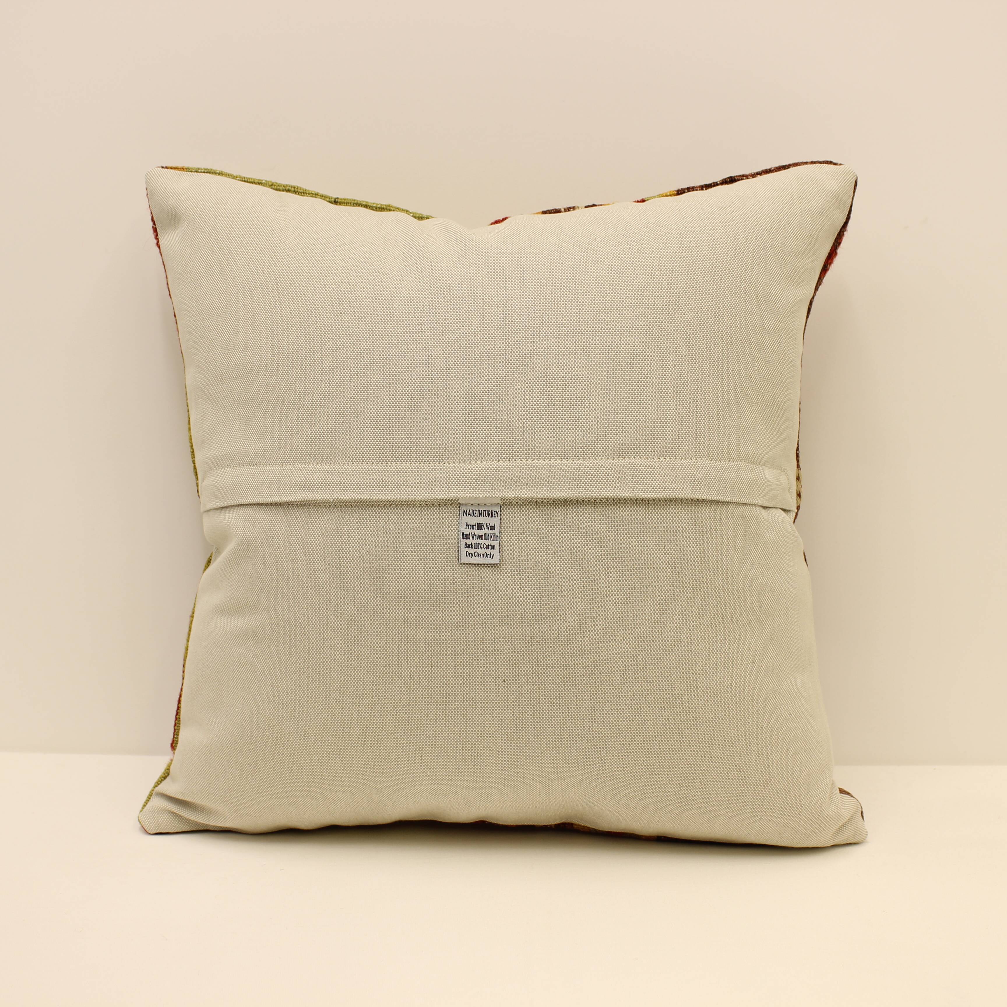 Coussin kilim turc 45x45 cm