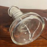 Clear glass lamp bulb