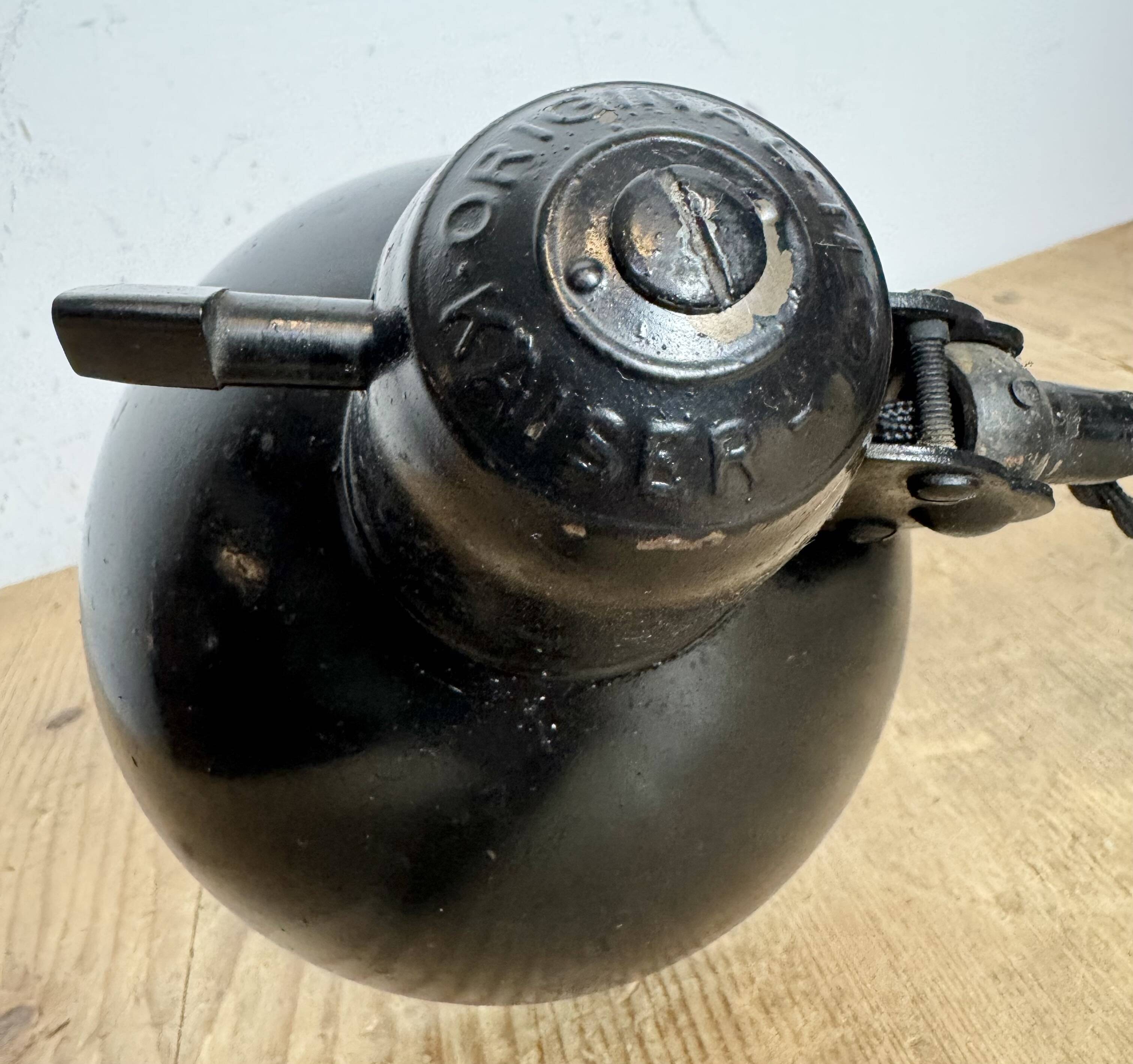 Black Industrial Bauhaus Scissor Wall Lamp from Kaiser Idell, 1930s