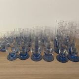 Daum Nancy crystal glassware set