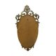 Miroir classique en résine dorée de style rococo baroque 70 cm