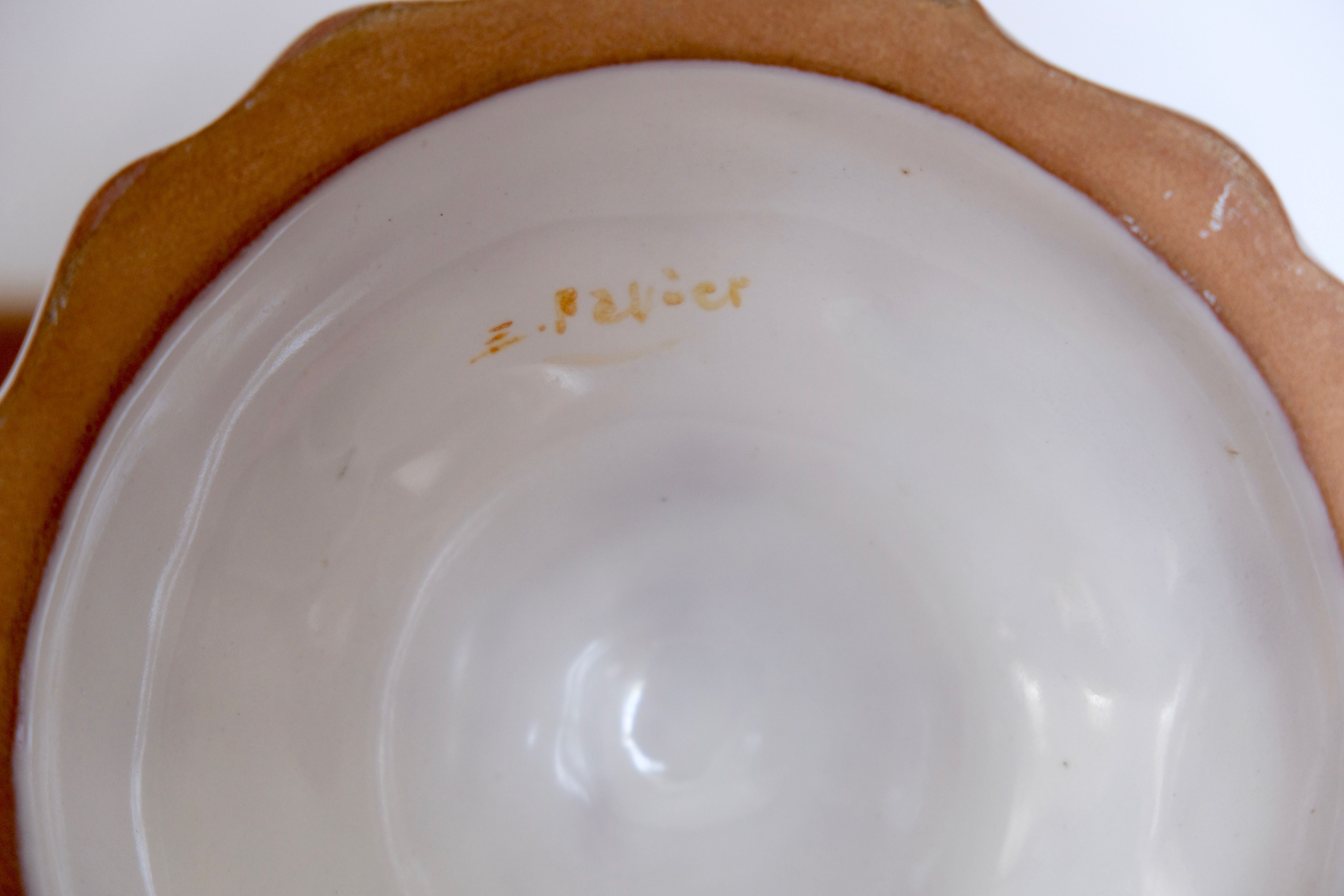 Moustier candlestick