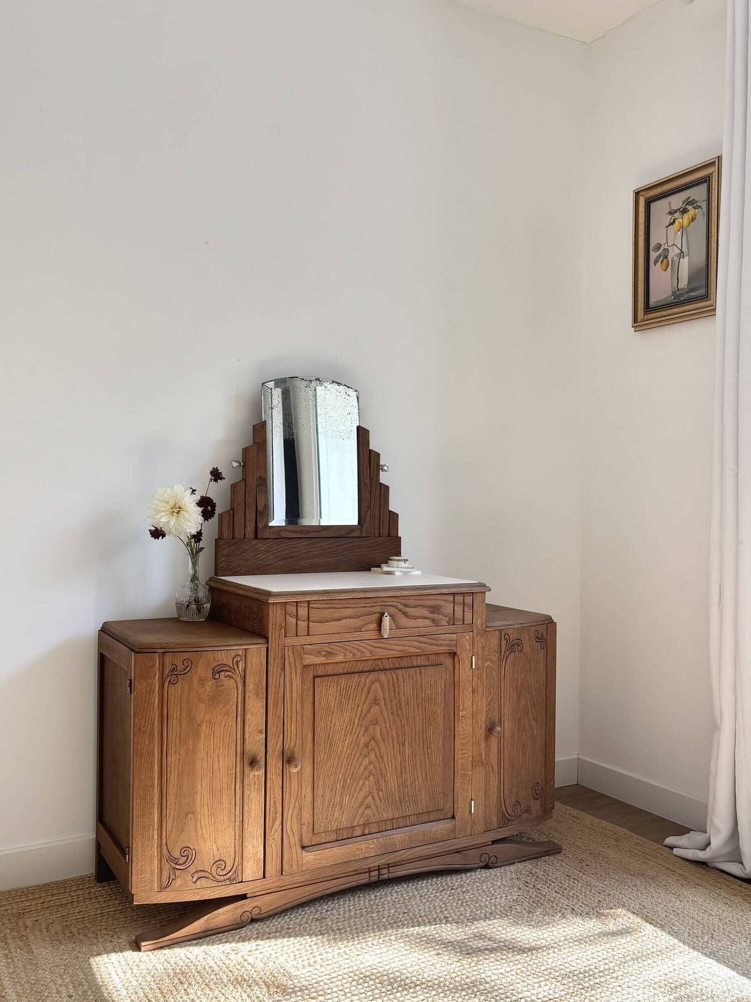 Coiffeuse, buffet Art déco