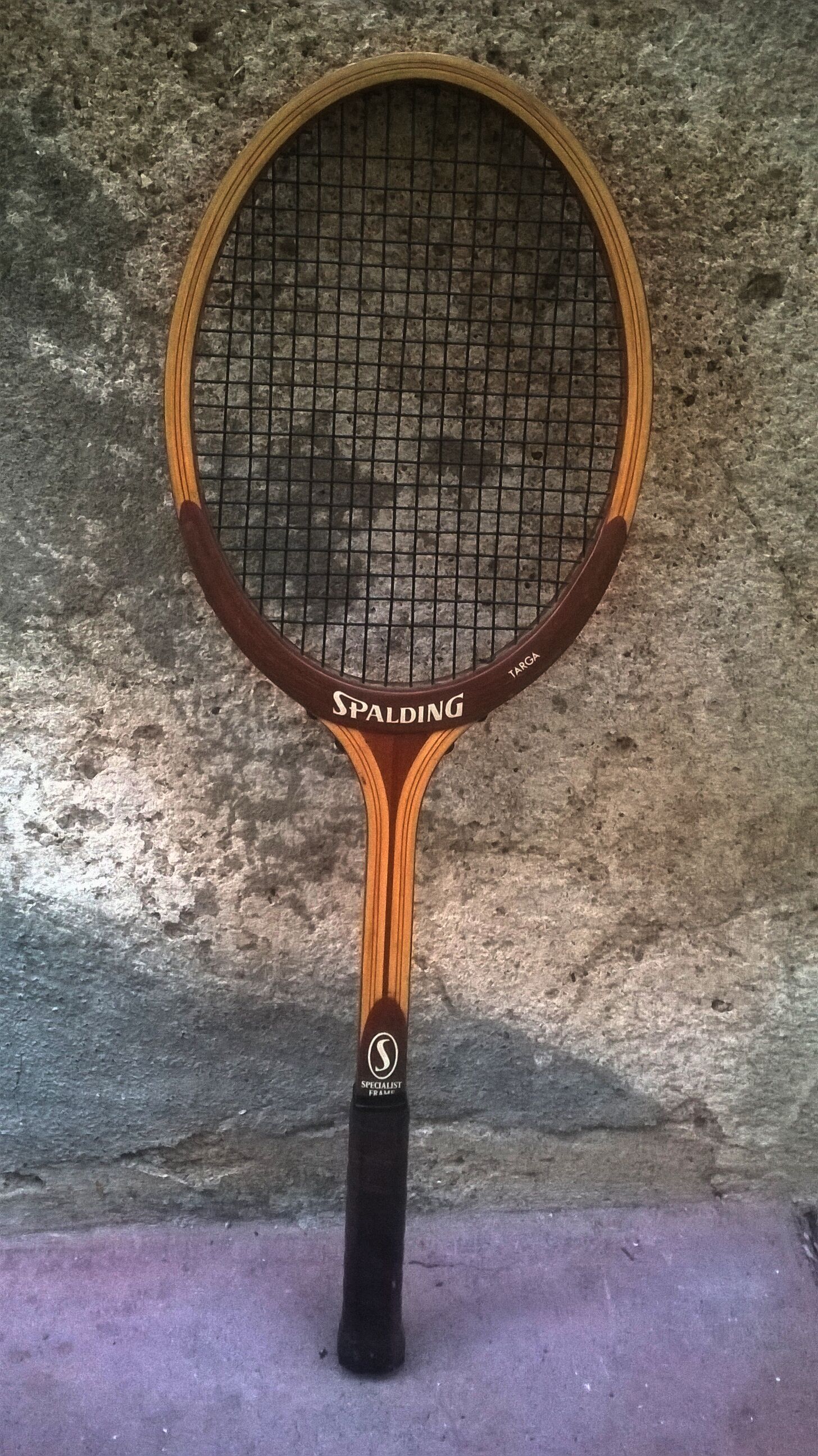 Vintage tennis racket