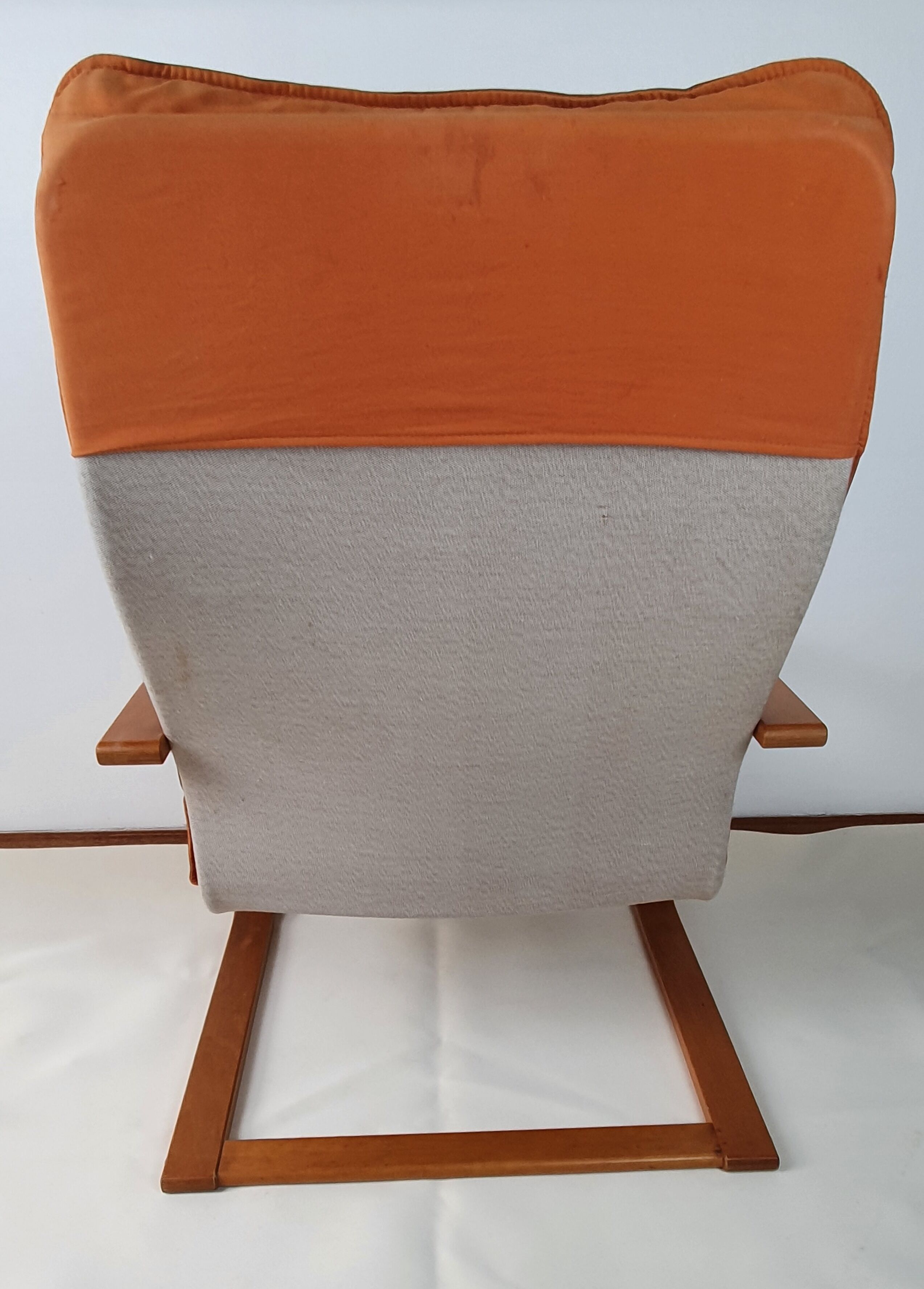 Poang leather armchair by Noboru Nakamura for Ikèa