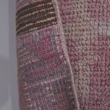 Vintage Turkish rug from Oushak, hand-woven 87x297 cm