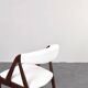 Teak & Boucle Chairs Model 31 by Kai Kristiansen for Schou Andersen, 1960s,