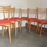 Lot of 6 dining room chairs