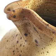 Pichet vase en grès pyrité 20 cm