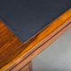 Danish executive desk in rosewood with black leather inlay from Søren Willadsen Møbelfabrik, 1960s