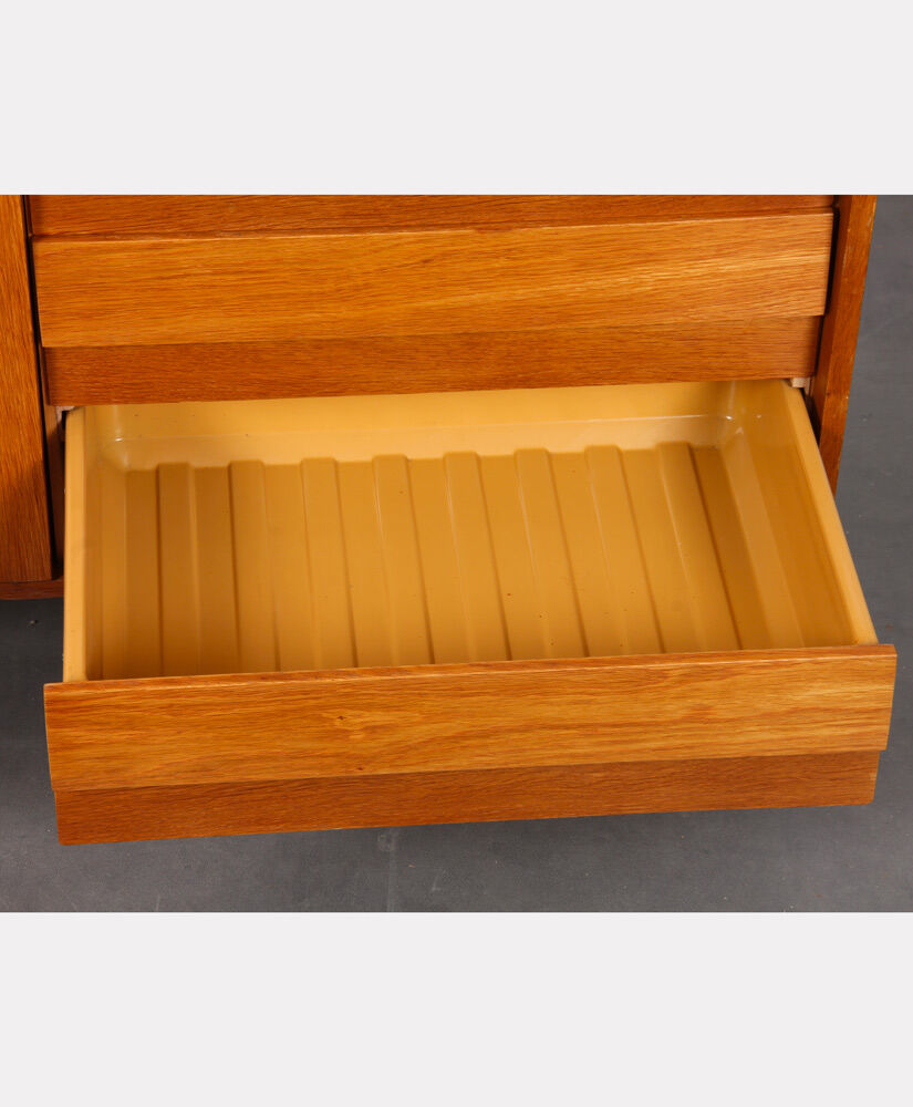 Oak row by Jiroutek for Interier Praha, model U-460, 1960