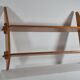 Vintage mid century brutalist pinecwall shelf