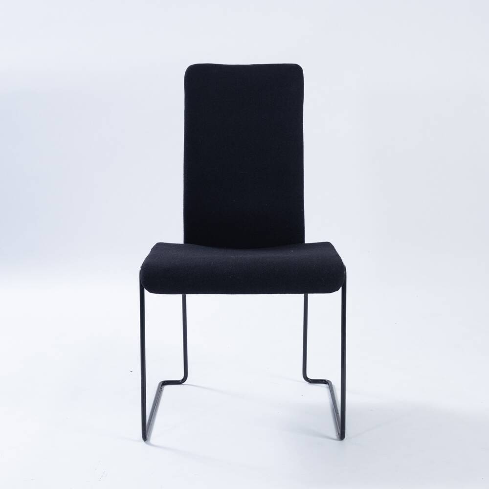 Chaises postmodernes hollandaises Walter Antonis pour Hennie de Jong, années 1980