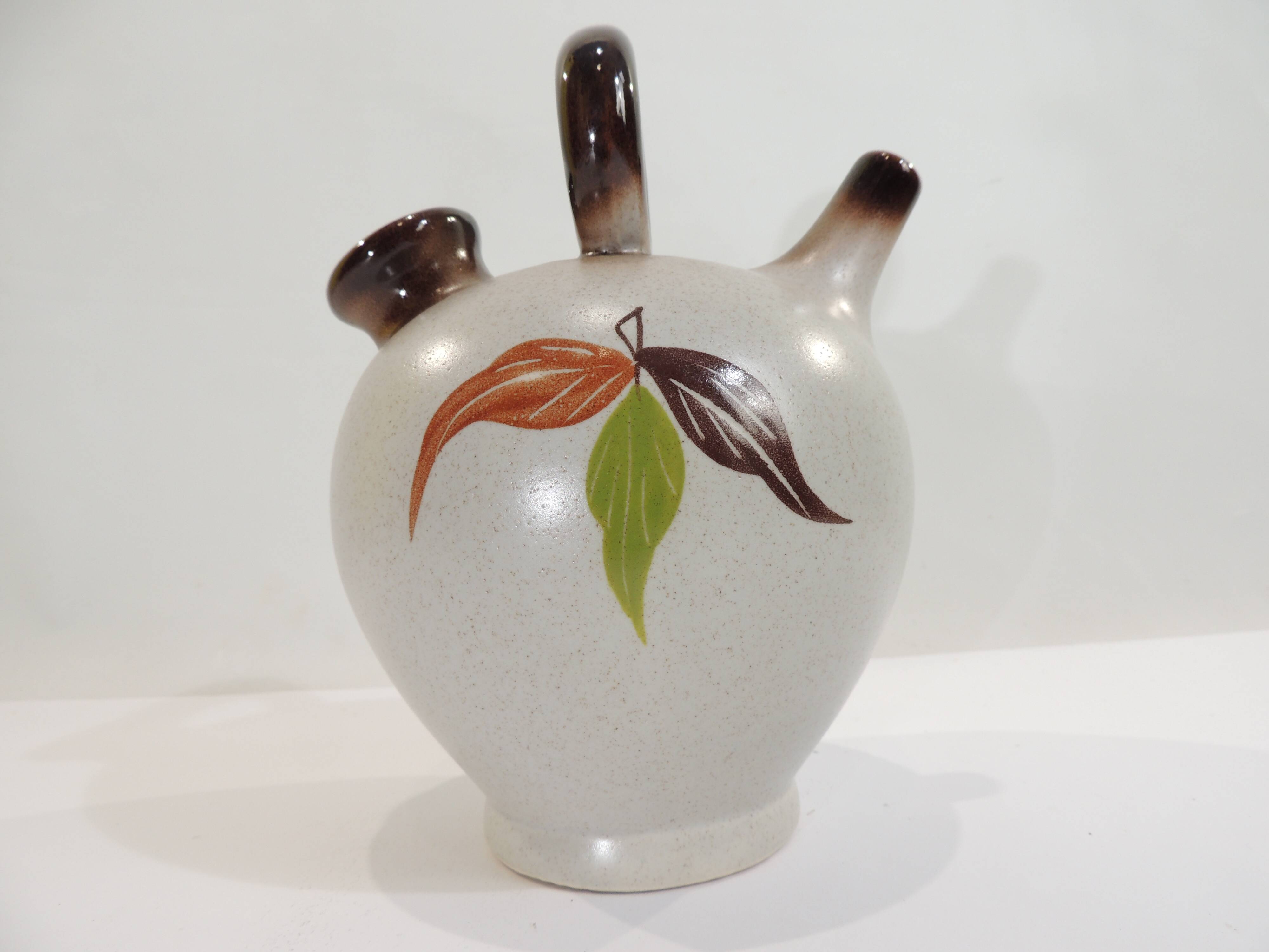 Cruche carafe gargoulette grés vernissé/vintage