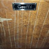 Louis XV style chest of drawers stamped "Gouffe"
