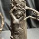 Art Nouveau pair of pewter vases signed W. Hering circa 1900