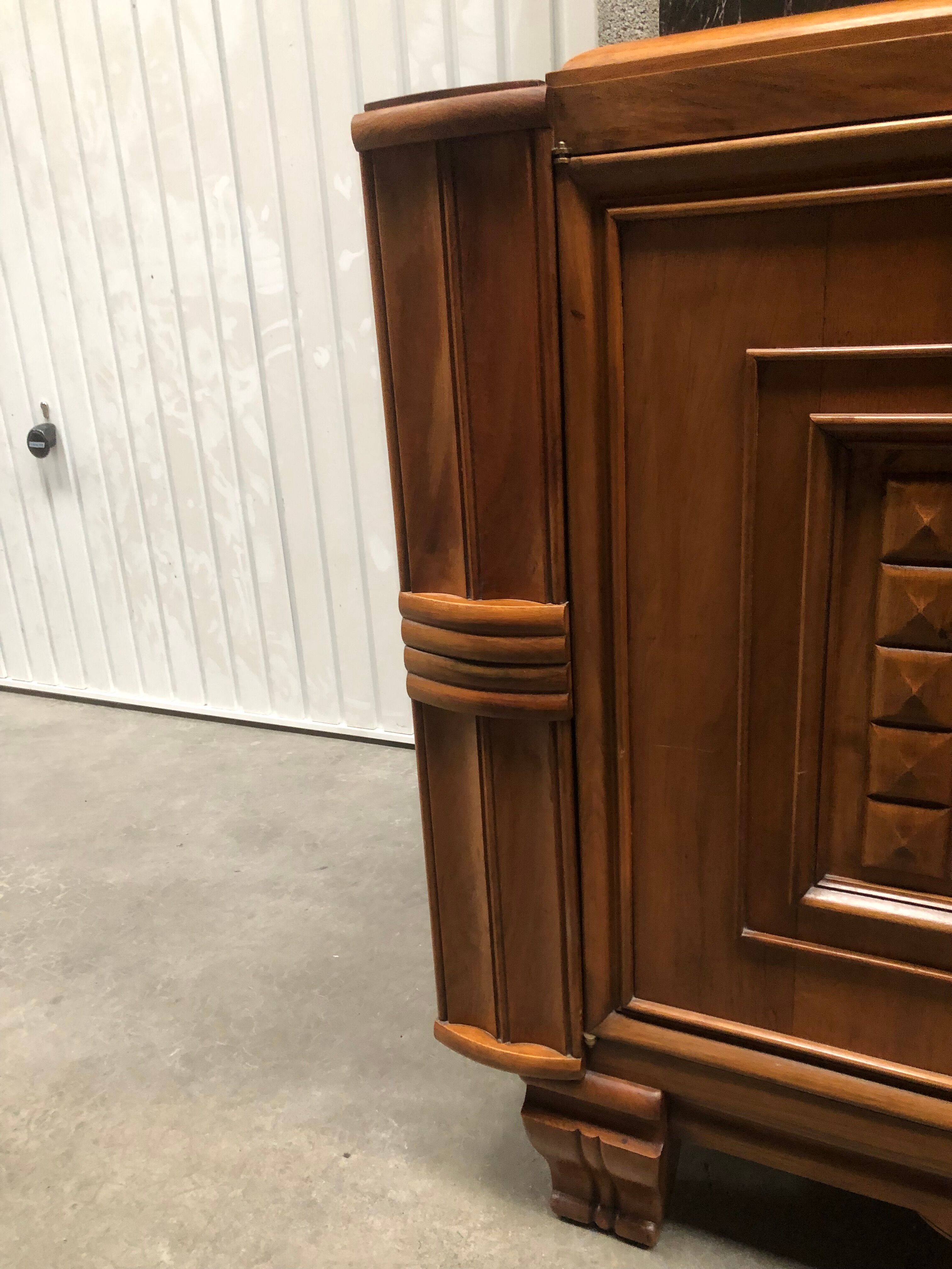 Vintage brutalist style sideboard 1950