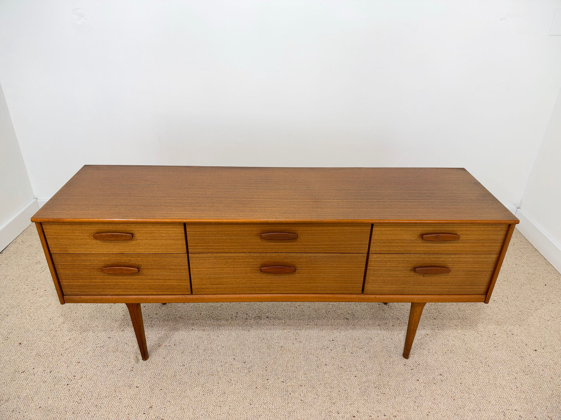 Low enfilade Austin Suite in teak – 1960s