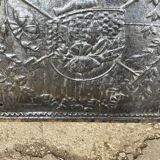 Fireplace plate