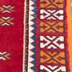 Tapis ancien marocain berbère  126x210 cm