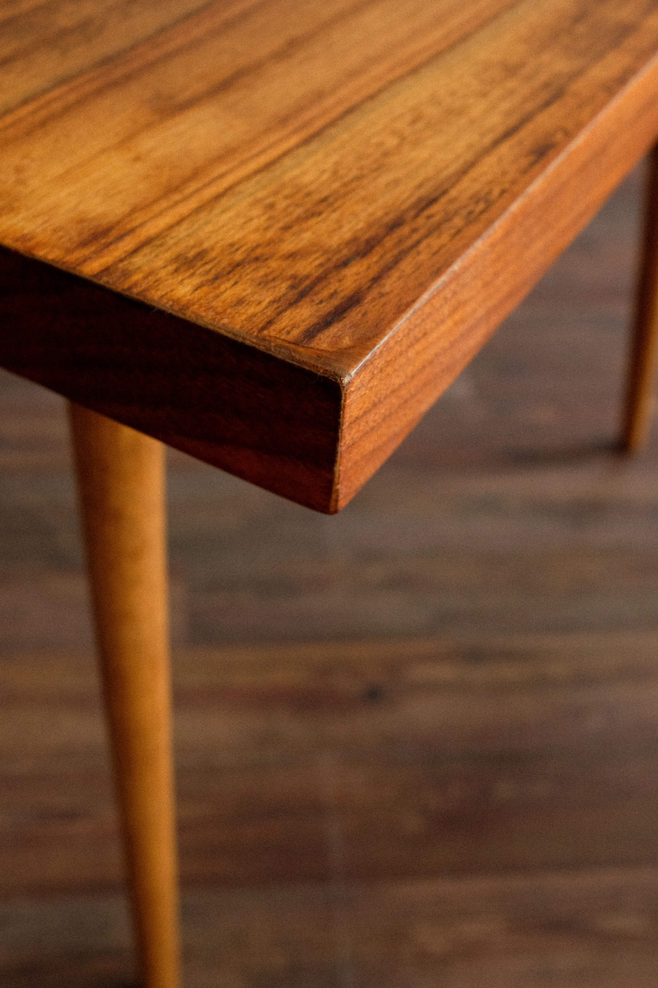 Vintage Czechoslovak Wooden TV Side Table by Nový Domov, 1970s