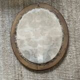 Portrait of a young girl in pastel from the 19th century.