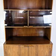Bookcase With light Display Made In Rosewood, Danish Design From 1960s