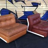 Pair of Amanta C&B 1966 first generation lounge chairs