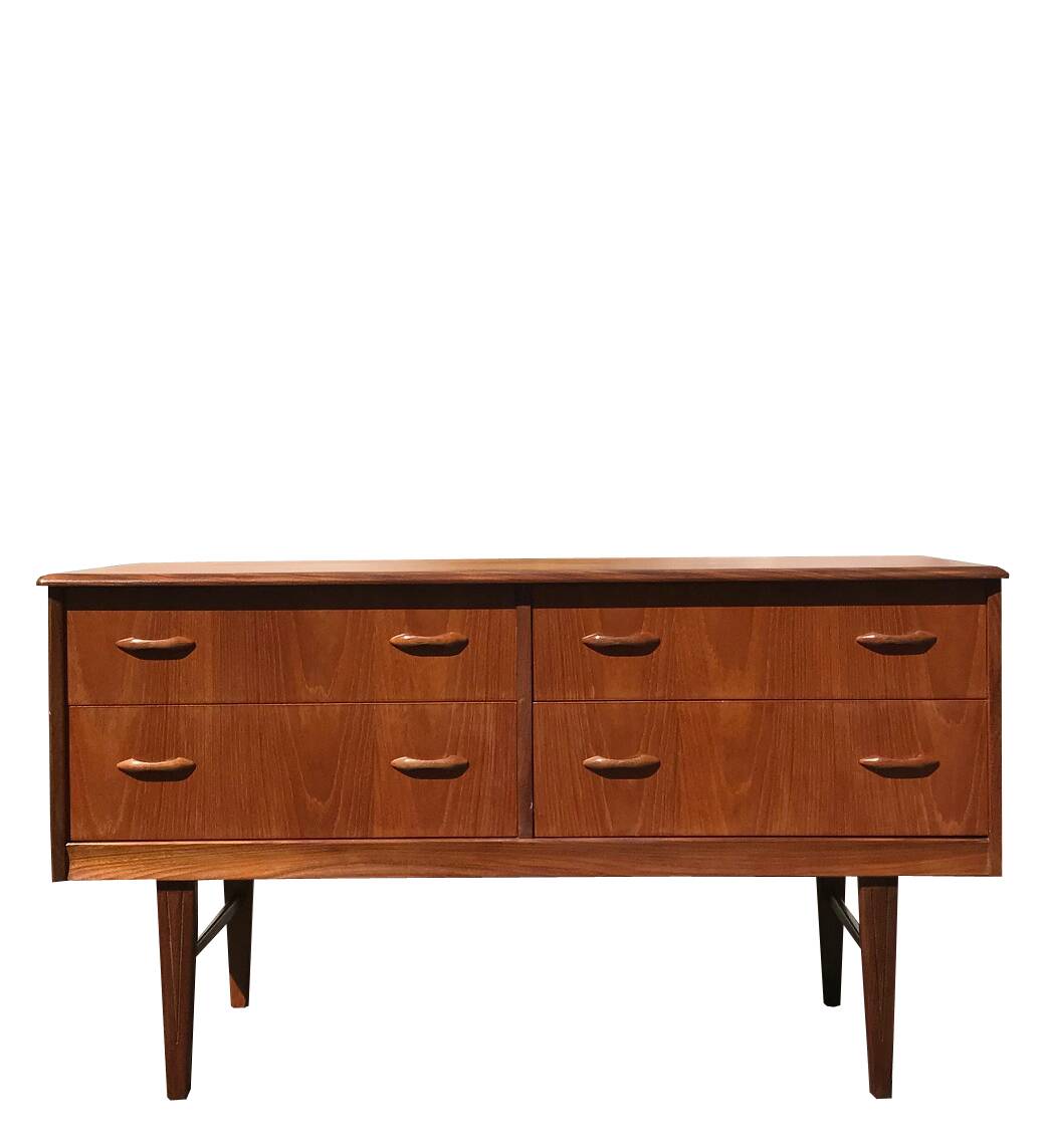 Small English teak sideboard from the 1960s.
