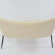 Bench 2 places shell cream