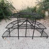 Wrought iron flower stand