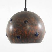 Nanny Still for Raak Globe Pendant Lamp 1960s Copper & Glass Finnish Modern