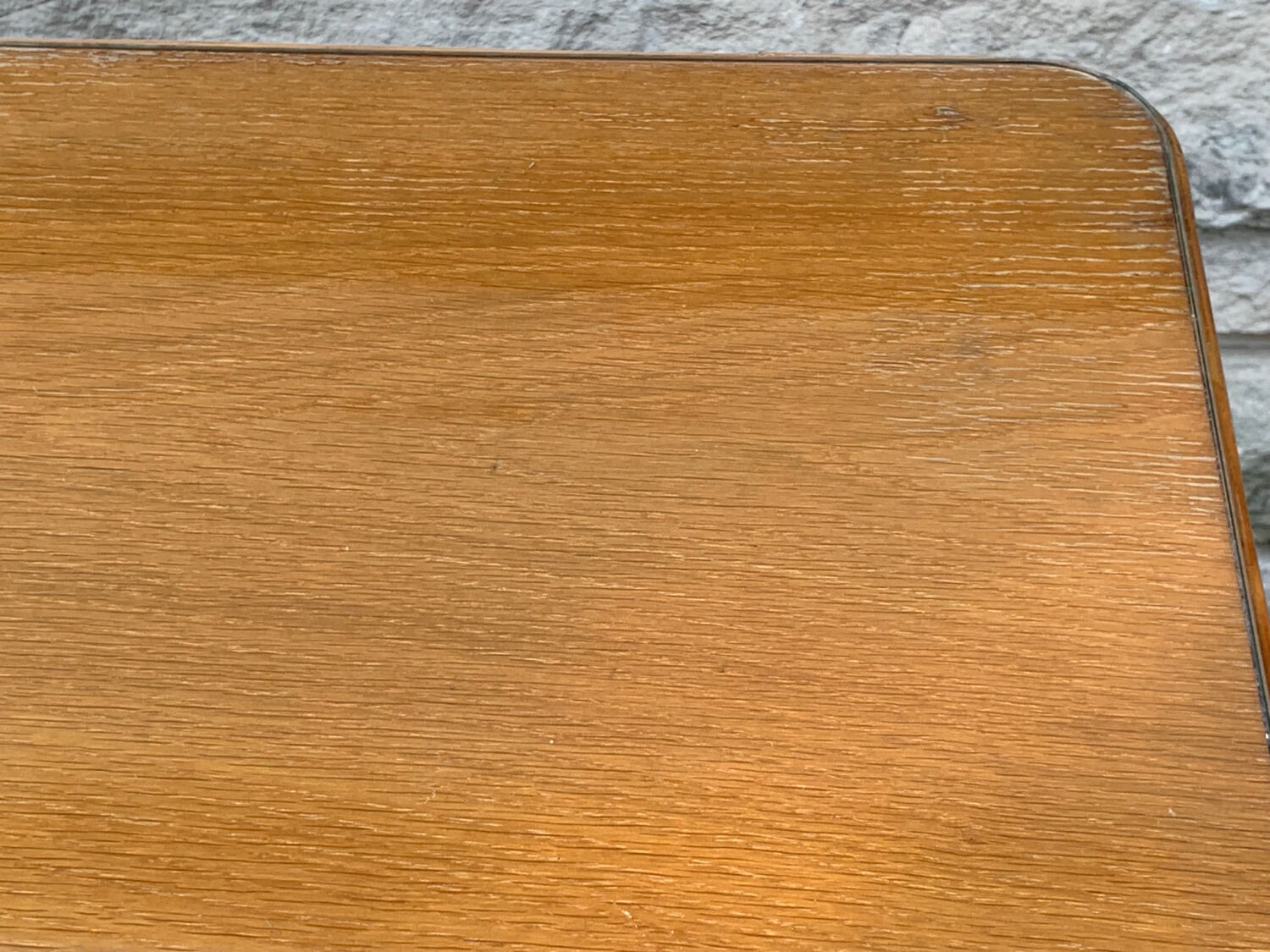 Rattan desk and chair 1960