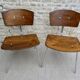 Pair of drivers from the 50s, made of wood and metal