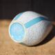 Jopeko fat lava vintage blue ceramic vase, pottery, collection, decorative vase, interior decor