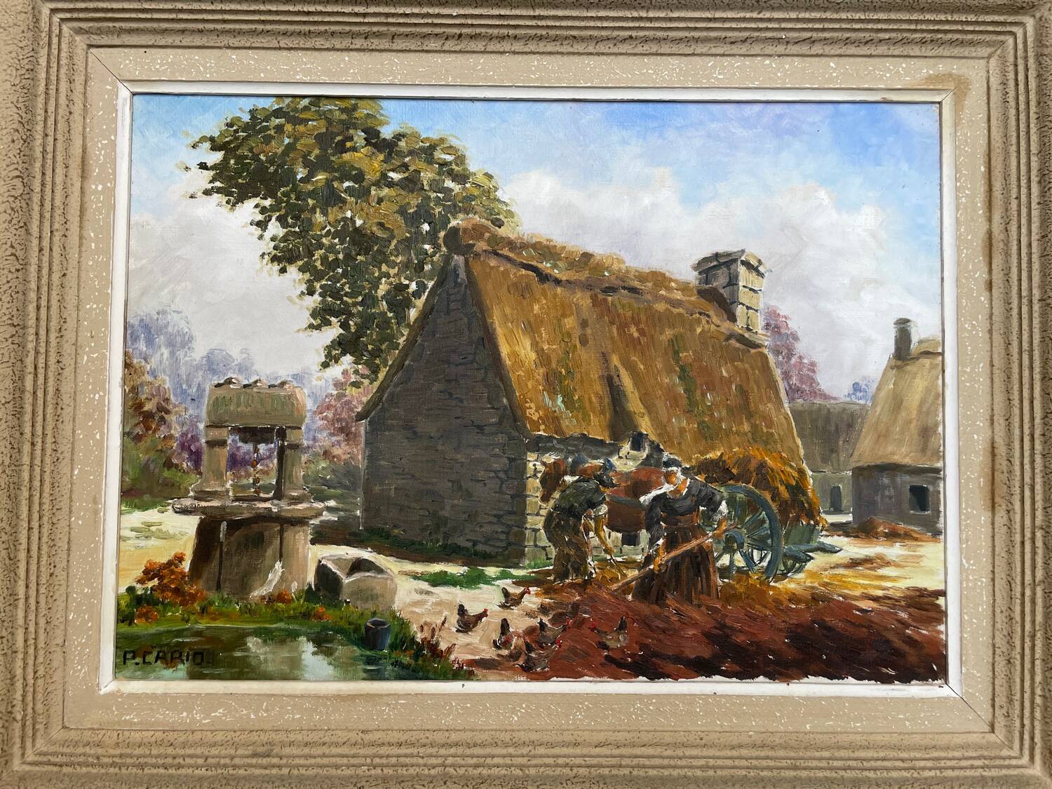 Oil on canvas Pierre Cario